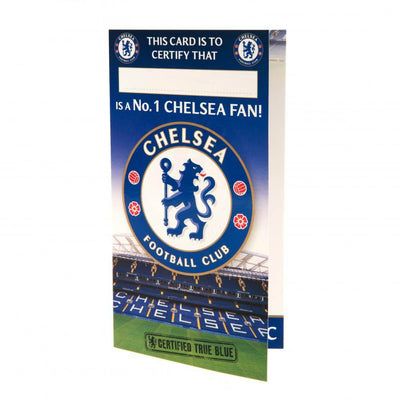 Chelsea FC No. 1 Fan Birthday Card - Gift Arch