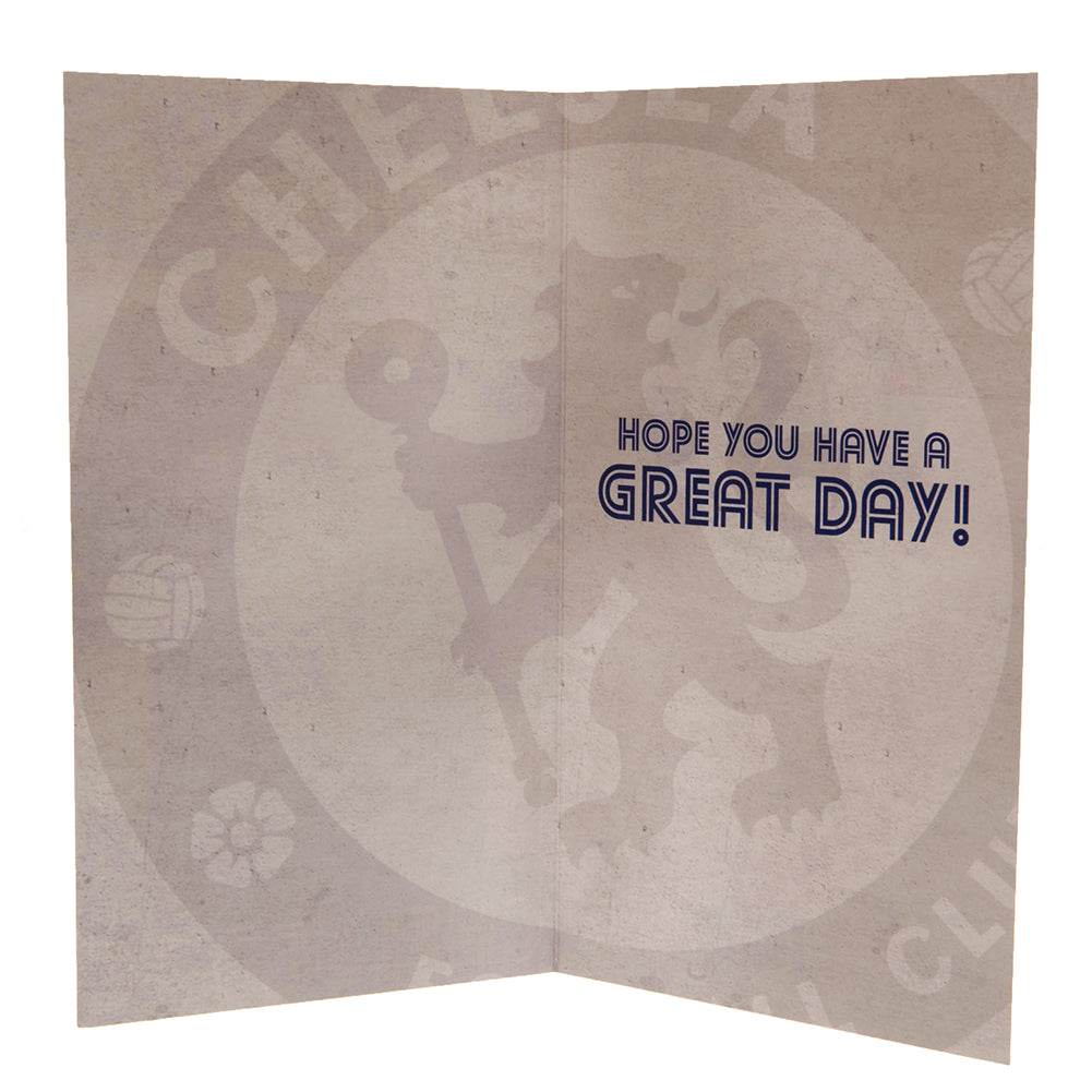 Chelsea FC Retro Shirt Birthday Card - Gift Arch