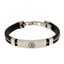 Chelsea FC Silver Inlay Silicone Bracelet - Gift Arch