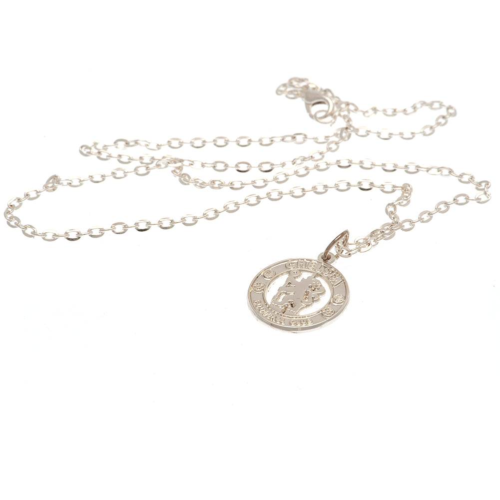 Chelsea FC Silver Plated Boxed Pendant CR - Gift Arch