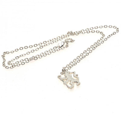 Chelsea FC Silver Plated Pendant & Chain LN - Gift Arch