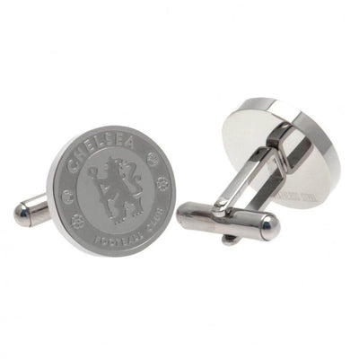 Chelsea FC Stainless Steel Formed Cufflinks - Gift Arch