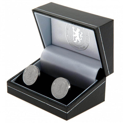 Chelsea FC Stainless Steel Formed Cufflinks - Gift Arch