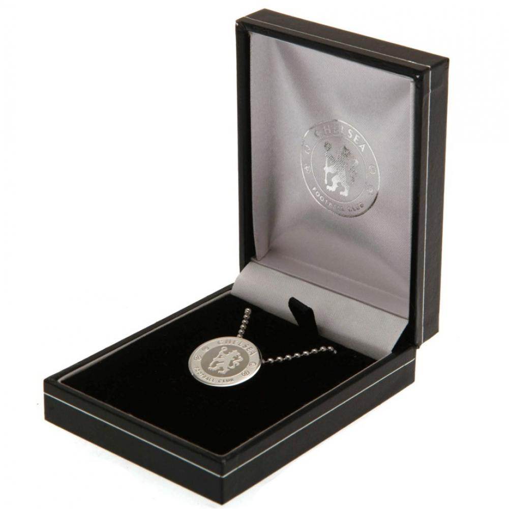 Chelsea FC Stainless Steel Pendant & Chain - Gift Arch