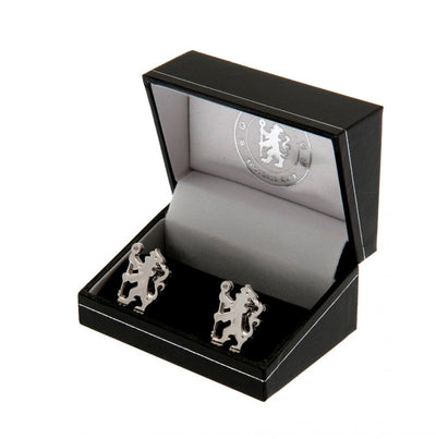 Chelsea FC Sterling Silver Lion Cufflinks - Gift Arch