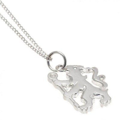 Chelsea FC Sterling Silver Pendant & Chain LN - Gift Arch