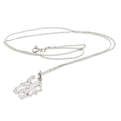 Chelsea FC Sterling Silver Pendant & Chain LN - Gift Arch