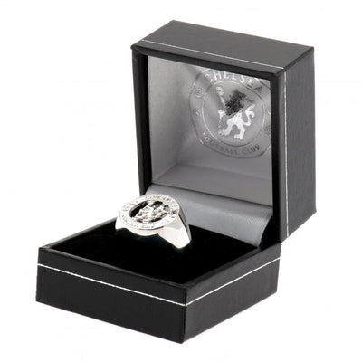 Chelsea FC Sterling Silver Ring Large - Gift Arch