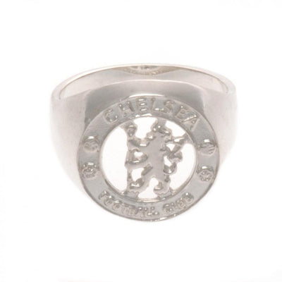Chelsea FC Sterling Silver Ring Small - Gift Arch