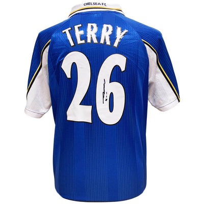 Chelsea FC Terry Signed Shirt - Gift Arch