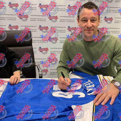Chelsea FC Terry Signed Shirt - Gift Arch