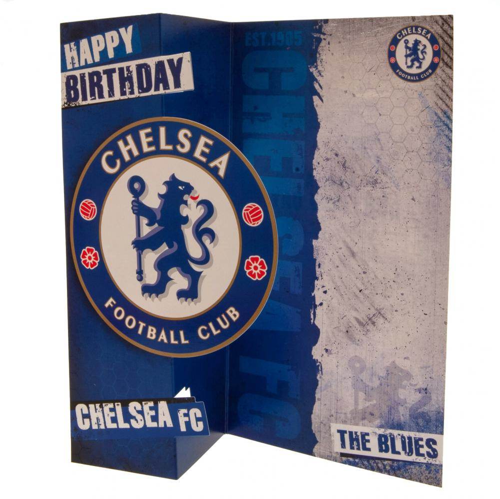 Chelsea FC The Blues Birthday Card - Gift Arch