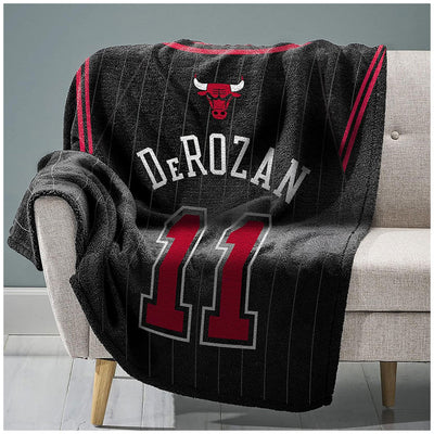 Chicago Bulls De Rozan Luxury Throw Blanket - Gift Arch
