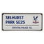 Crystal Palace FC Blue Text Street Sign - Gift Arch