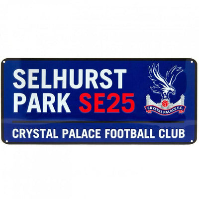 Crystal Palace FC Colour Street Sign - Gift Arch