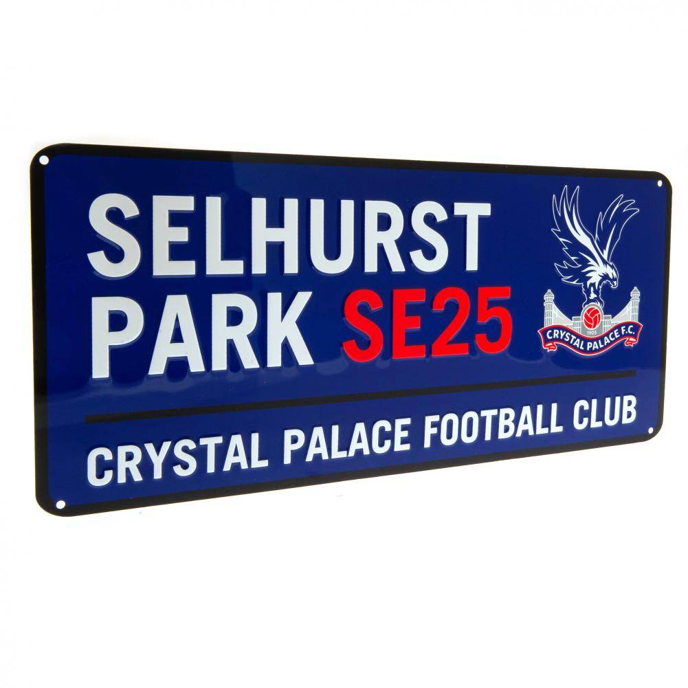 Crystal Palace FC Colour Street Sign - Gift Arch