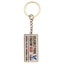 Crystal Palace FC Embossed Street Sign Keyring - Gift Arch