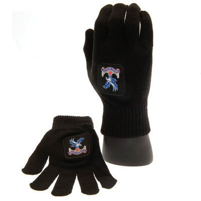 Crystal Palace FC Knitted Gloves Junior - Gift Arch