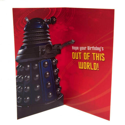 Doctor Who Birthday Card Son - Gift Arch
