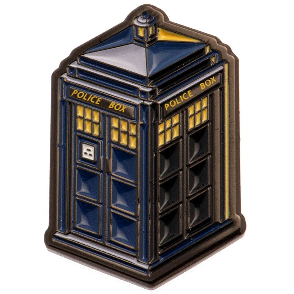 Doctor Who Tardis Pin Badge - Gift Arch
