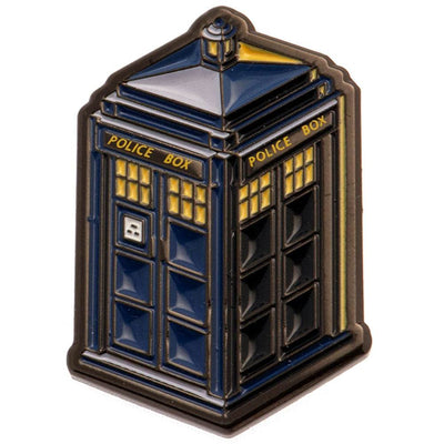 Doctor Who Tardis Pin Badge - Gift Arch