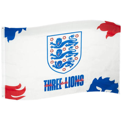 England FA 3 Lions Flag - Gift Arch
