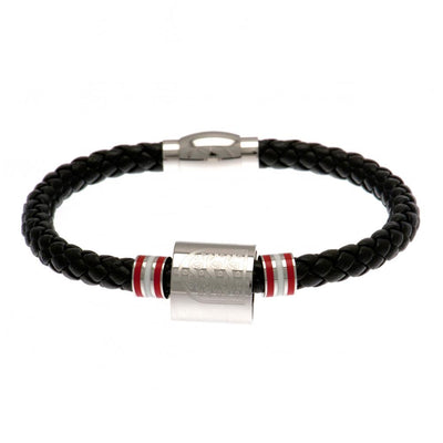 England FA Colour Ring Leather Bracelet - Gift Arch