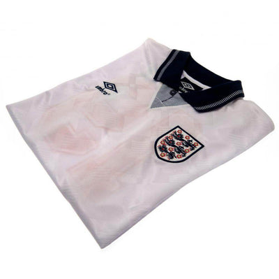 England FA Gascoigne Signed Shirt - Gift Arch
