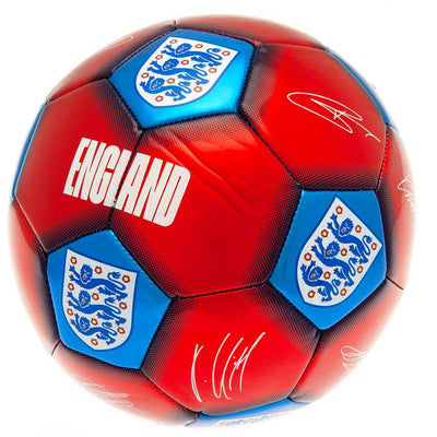England FA Red & Blue Signature Football - Gift Arch