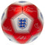 England FA Red & White Signature Football - Gift Arch