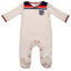 England FA Sleepsuit 82 Retro 12-18 Mths - Gift Arch
