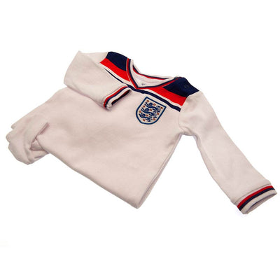 England FA Sleepsuit 82 Retro 6-9 Mths - Gift Arch