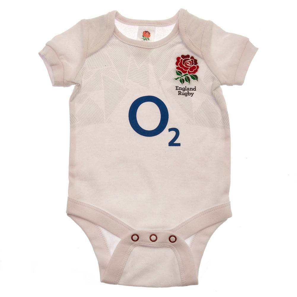 England RFU 2 Pack Bodysuit 0/3 mths PC - Gift Arch