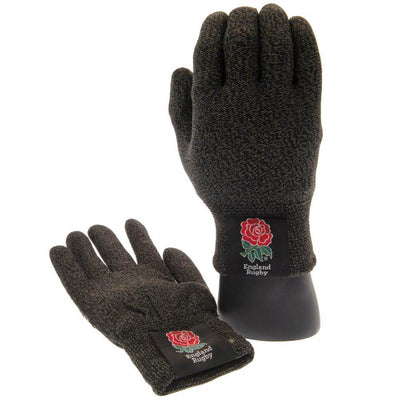 England RFU Luxury Touchscreen Gloves Youths - Gift Arch
