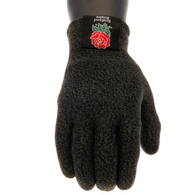 England RFU Luxury Touchscreen Gloves Youths - Gift Arch