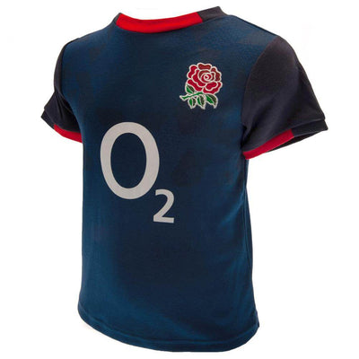 England RFU Shirt & Short Set 18/23 mths NV - Gift Arch