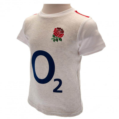 England RFU Shirt & Short Set 6/9 mths GR - Gift Arch