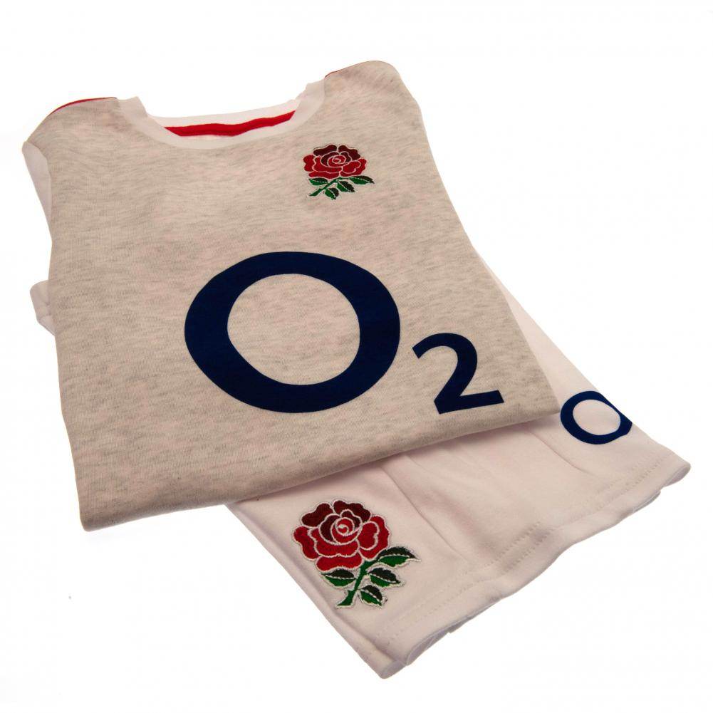 England RFU Shirt & Short Set 6/9 mths GR - Gift Arch