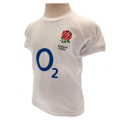 England RFU Shirt & Short Set 9/12 mths PC - Gift Arch