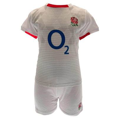 England RFU Shirt & Short Set 9/12 mths ST - Gift Arch
