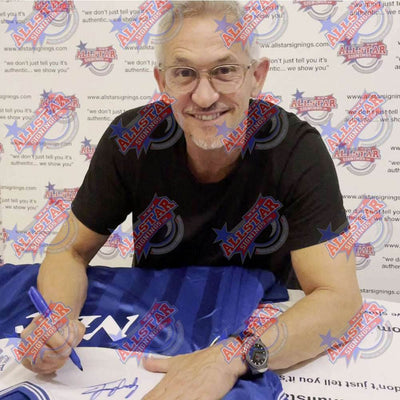 Everton FC 1986 Lineker Signed Shirt - Gift Arch