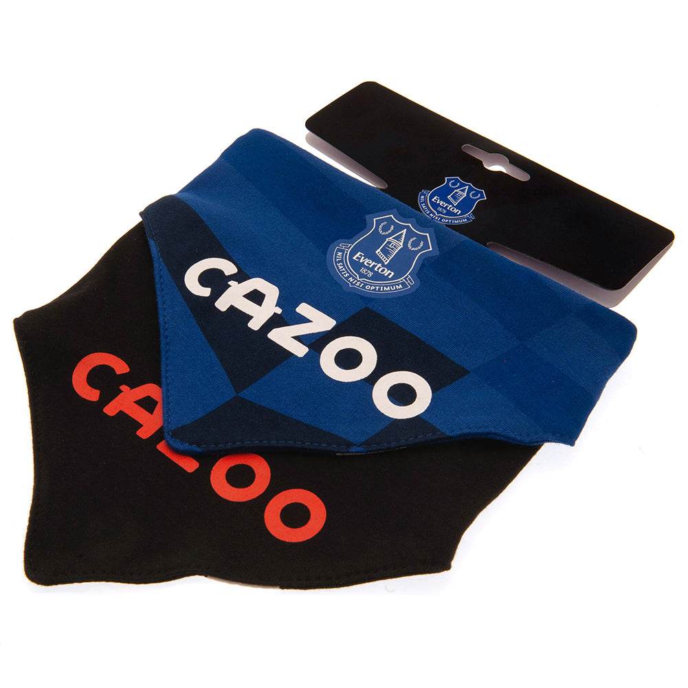 Everton FC 2 Pack Bibs - Gift Arch