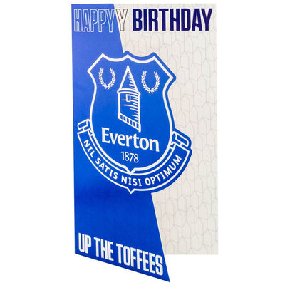 Everton FC Crest Birthday Card - Gift Arch