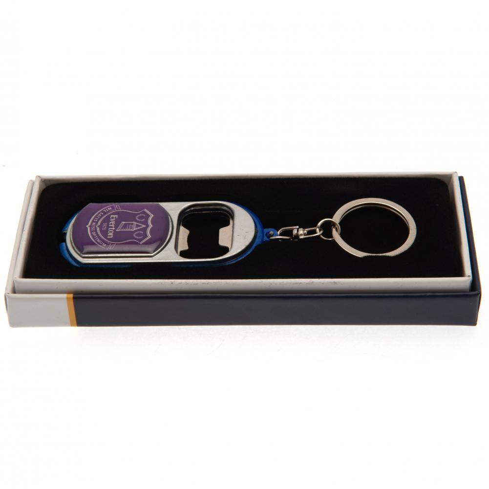 Everton FC Keyring Torch Bottle Opener - Gift Arch