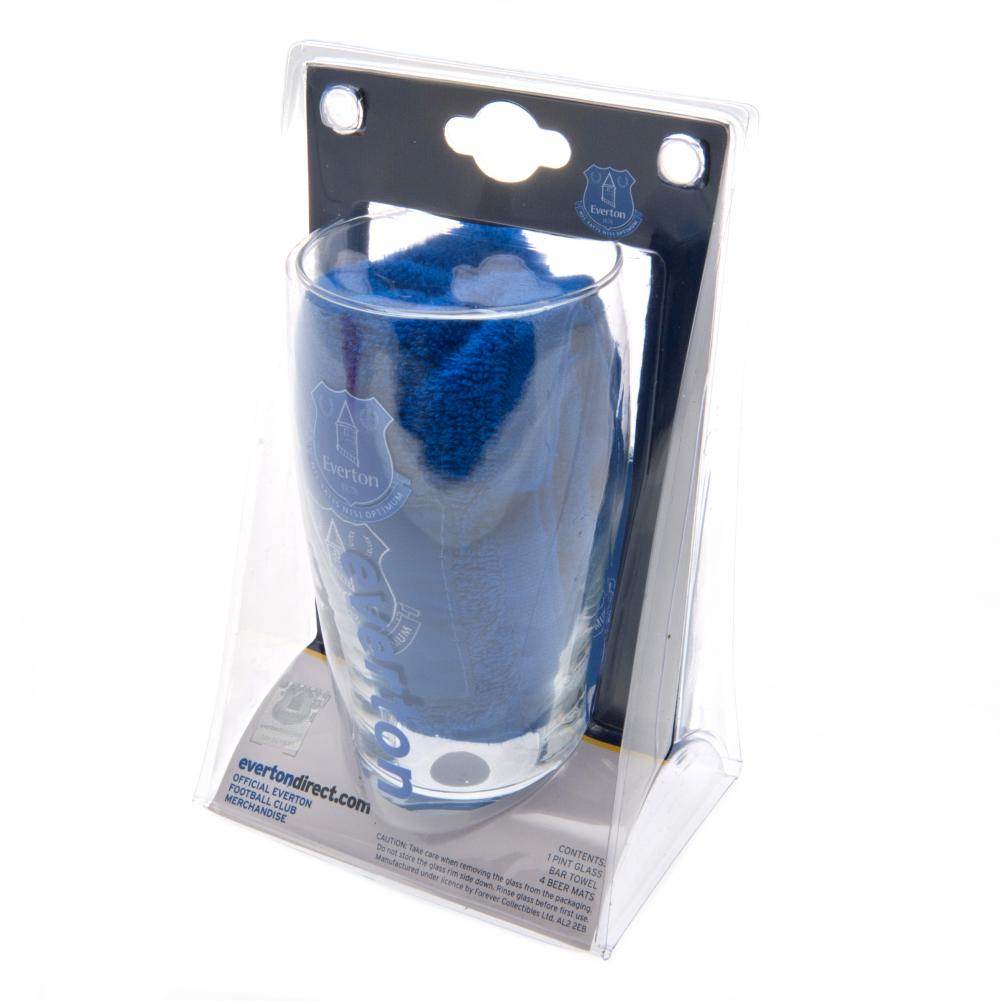 Everton FC Mini Bar Set - Gift Arch