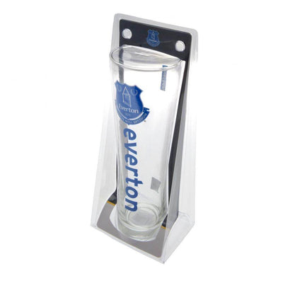Everton FC Tall Beer Glass - Gift Arch