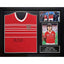 FA Wales 1984 Hughes Signed Shirt (Framed) - Gift Arch