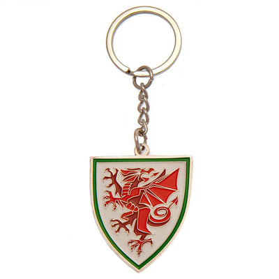 FA Wales Crest Keyring - Gift Arch