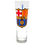 FC Barcelona Colour Crest Tall Beer Glass - Gift Arch