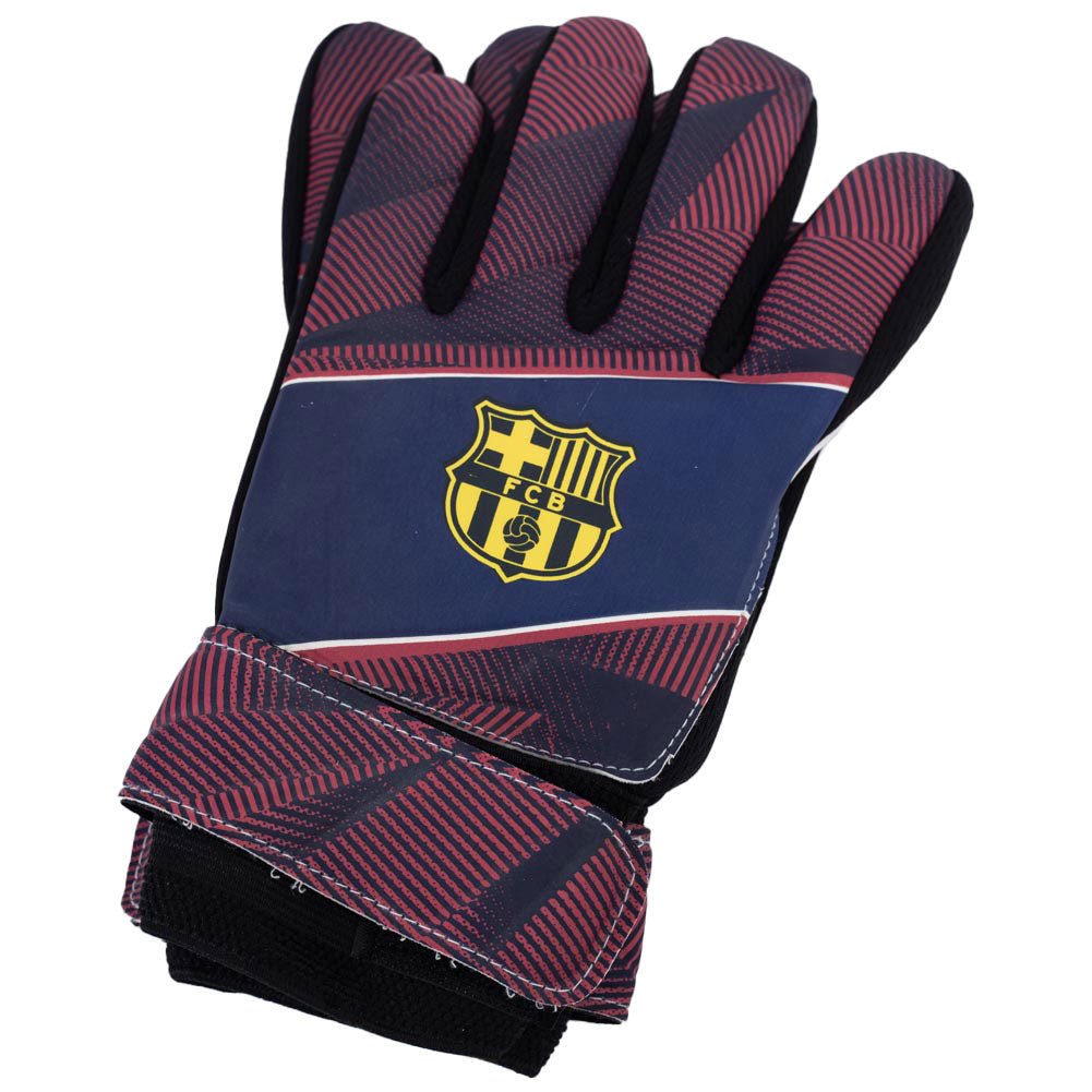 FC Barcelona Fuse Goalkeeper Gloves Kids - Gift Arch